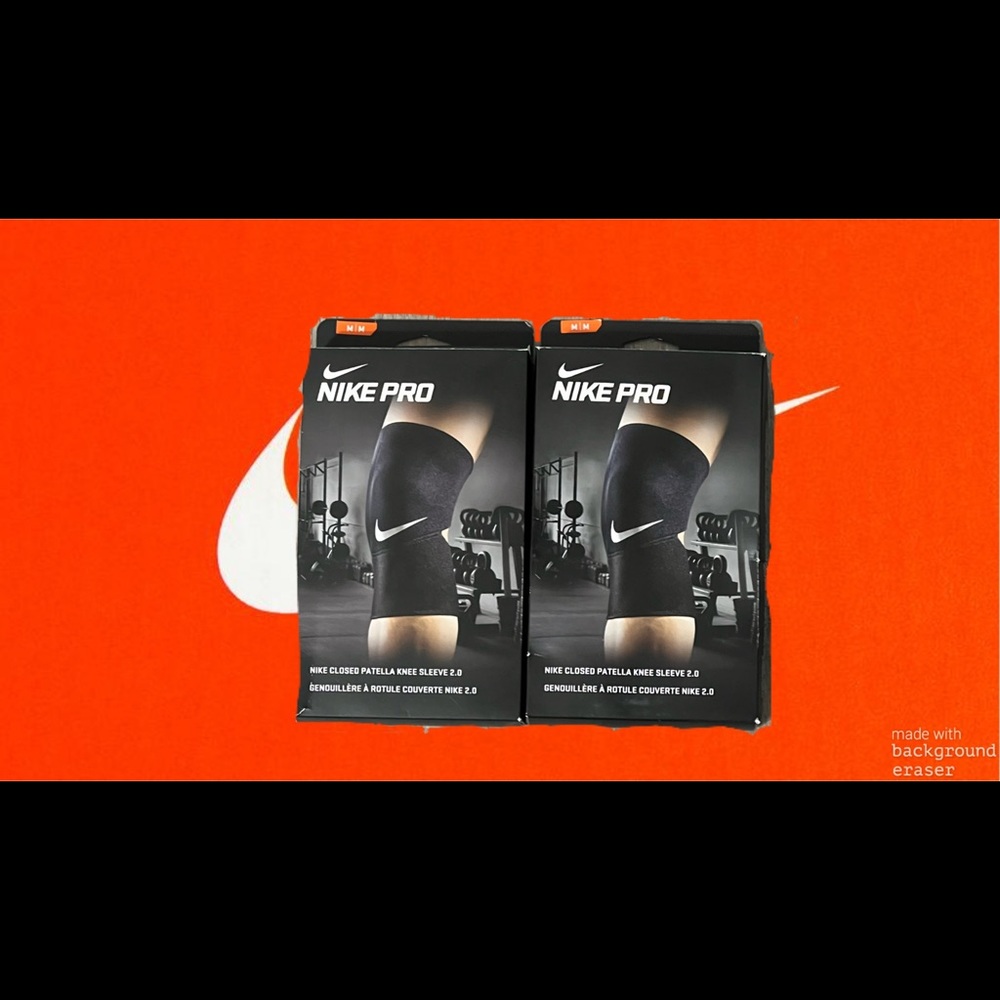 NIKE Unisex Pro Closed-Patella Knee Sleeve 2.0 Size M